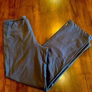 Lucy Every day collection dark grey/olive relaxed leg workout pants